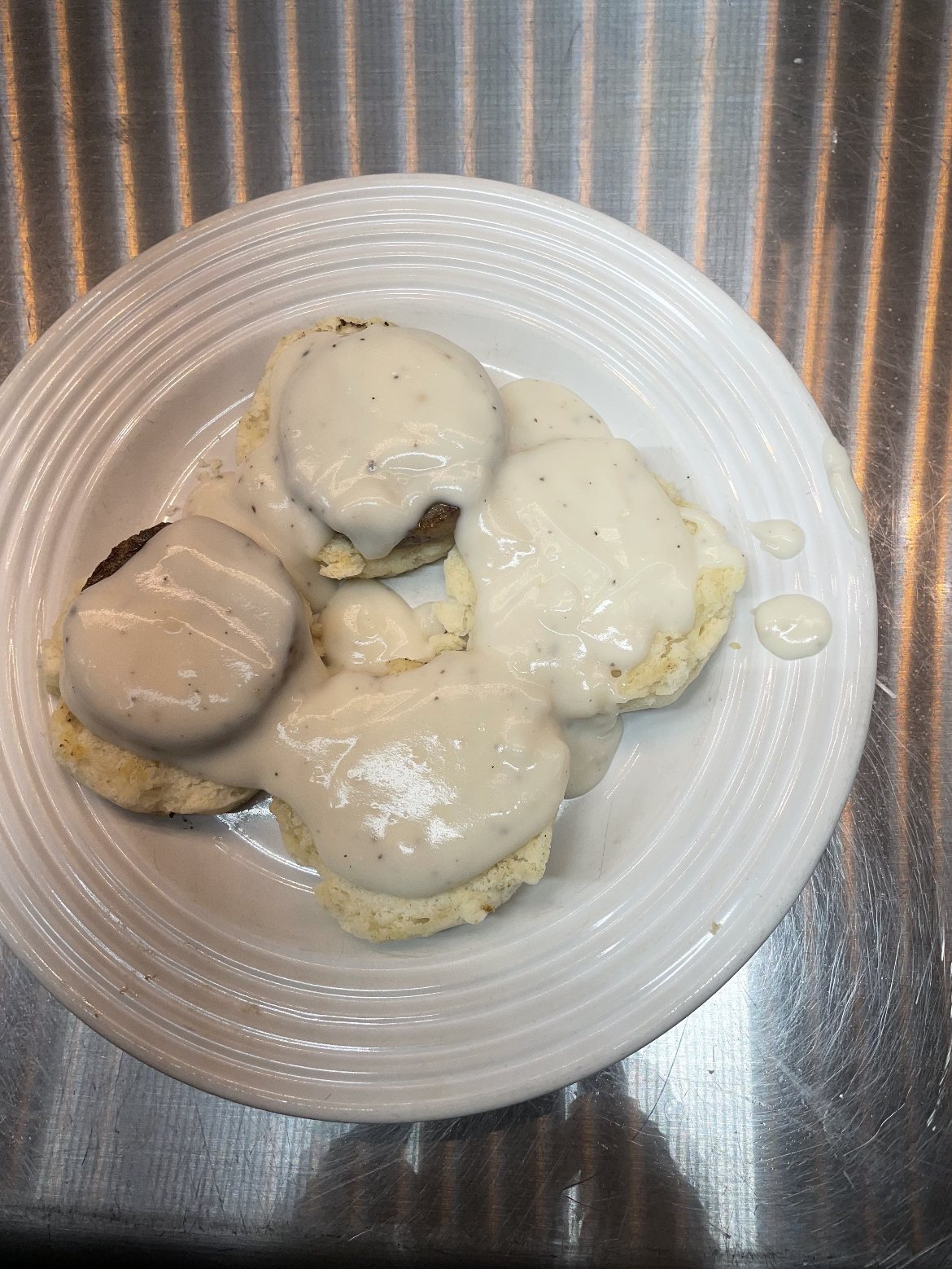 Biscuits and gravy